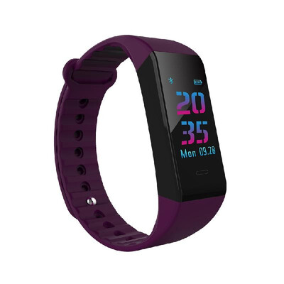 

Colorful Screen Digital Intelligent Bracelet BT Fitness Smart Band Step Heart Rate Monitor Blood Pressure Test Monitoring Wristban