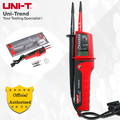 

UNI-T UT15B UT15C Waterproof Type Voltage Testers AC DC Voltage Phase Rotation Testers Single Lead L2 Voltage Detection