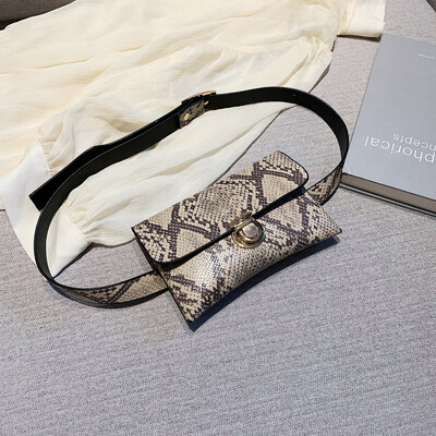 

Tailored Women Retro Serpentine Vintage Leather Messenger Bag Crossbody Bags Chest Bags