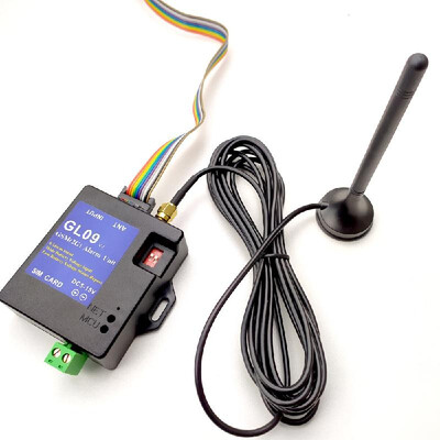 

GL09 Intelligent Low Consumption Compatible Eight Alarm Inputs Power-save Working DC5V SMS Alert Alarm System Portable Home Module