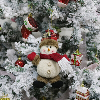 

1x Christmas Santa Doll Hanging Pendant Table Ornament Home Decoration Xmas Gift