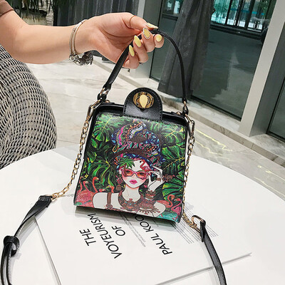 

Tailored Fashion Women Printing Beautiful Girls Crossbody Bag Handle Bags Shoulder Bags