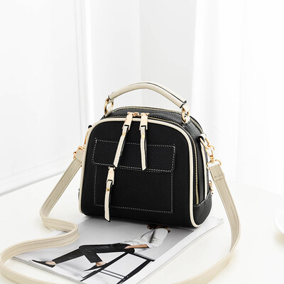 

On the new womens fashion Korean version of the girl texture 100-lap lady slanted one-shoulder bag simple