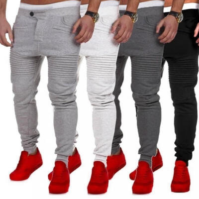 

Men Jogger Sportwear Baggy Casual Harem Pants Slacks Dance Trousers Sweatpants