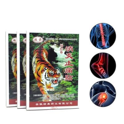 

8Pcs Tiger Balm Pain Patch Chinese Medical Plaster Shoulder Muscle Arthritis Joint Pain Relief Stickers