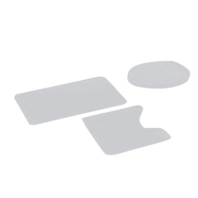 

Gobestart 3pcs Non-Slip Fish Scale Bath Mat Bathroom Kitchen Carpet Doormats Decor