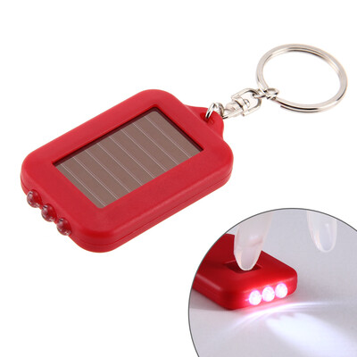 

Multifunctional Solar Energy 3 Light LED Electric Torch Key Chain Accessory