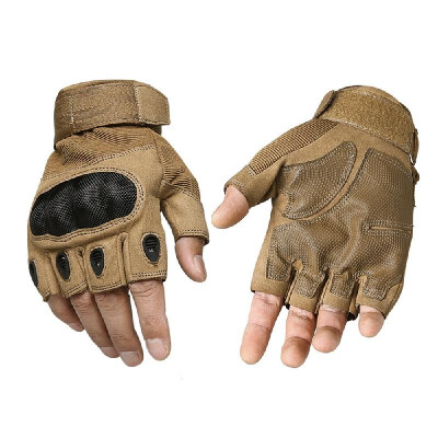 

CQB Outdoor Gloves Full Finger Protection Riding Exercise Training Combat Non-slip Cut Resistant Gloves Black