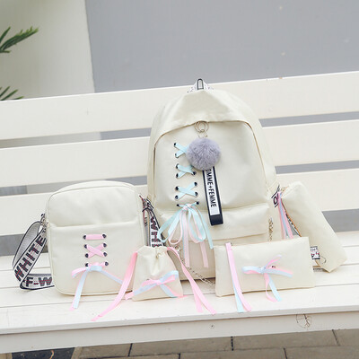 

Junior high school schoolbag ladies shoulder bag junior high school students Korean version of campus accommodation large capacity