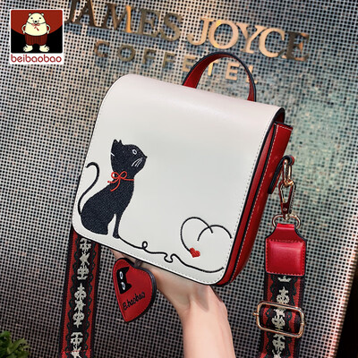 

On the new bag girl 2019 new Korean version fashion feeling single shoulder oblique satchel girl hundred handbags
