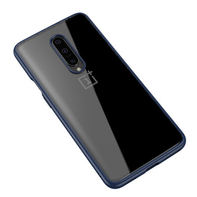 

Case voor OnePlus 7 Pro Case Anti-klop Transparant Acryl Versterkte Hoek TPU Zachte Siliconen cover voor OnePlus 7 Pro Coque