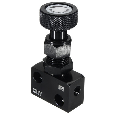 

Universal Adjustable CNC Brake Proportioning Bias Valve Knob Style Suit Disc Drum 18 NPT Valve
