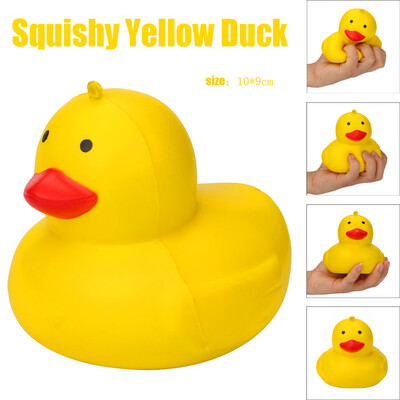 

YIWULAYellow Duck Squishy Slow Rising Cartoon Doll Cream Scented Decompression Toys