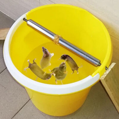 

Auto Mouse Traps Household Pest Mice Control Rodent Bait Killer Stainless Steel Rolling Stick Rat Catcher Catching Mousetrap