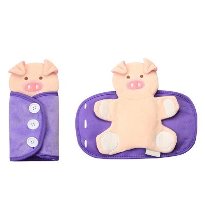 

Early Learning Cartoon Pig Model Wearing Clothes Dressing Clothes Baby Kids Educational Toy