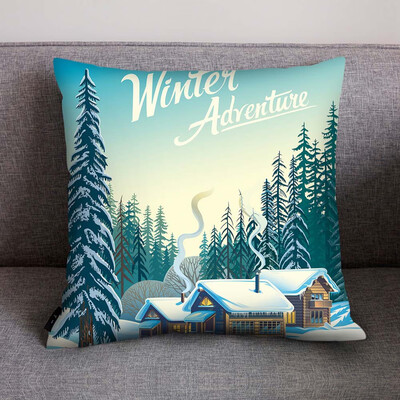

〖Follure〗Print Pillow Case Polyester Sofa Car Cushion Cover Home Decor