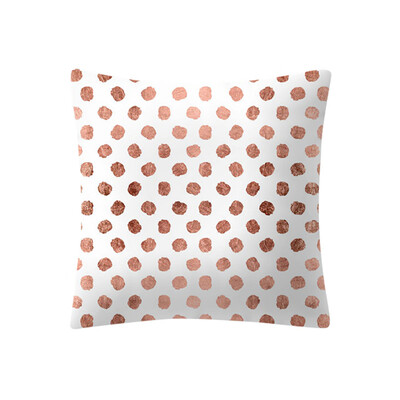

〖Follure〗Rose Gold Pink Cushion Cover Square Pillowcase Home Decoratio