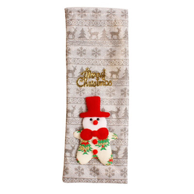 

New Christmas Decoration Bottle Set Santa Claus Wine Bag