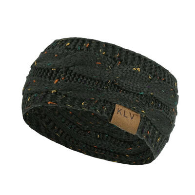 

Winter Women\s Warm Headband Skiing Knitted Ear Warmer Elastic Wide Headwrap
