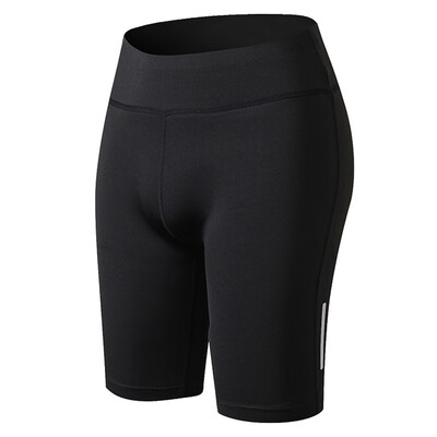 

YUERLIAN Female fitness shorts reflective strips tight pants 2045 7488