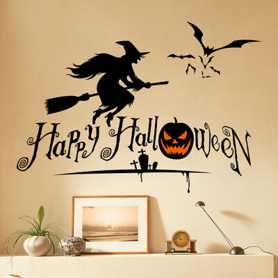 

〖Follure〗Halloween Series Witches Window Living Room Bedroom Decor Wall Stickers Party