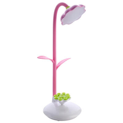 

Sunflower LED Desk Lamp Eye-caring Table Reading Light With Adjustable Arm Phone Stand