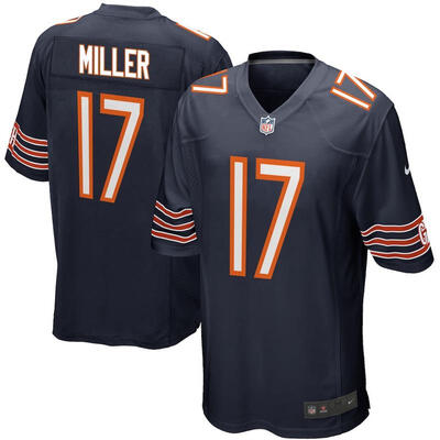 

Youth Football Jersey Chicago Bears Anthony Miller Navy 2018 Draft Pick Game Jersey