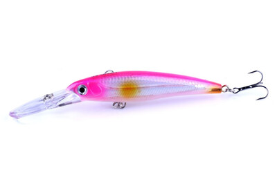 

VISSEN 1PCS 30g17cm Minnow Fishing Lure Topwater Fishing Lures Artificial Hard Bait Mini Wobblers Pesca Crankbait Bait For Fish