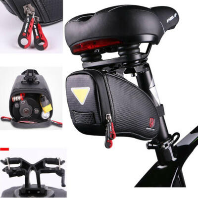 

WHEEL UP Bicycle Bike Waterproof Storage Saddle Bag Seat Cycling Tail Rear Pouch