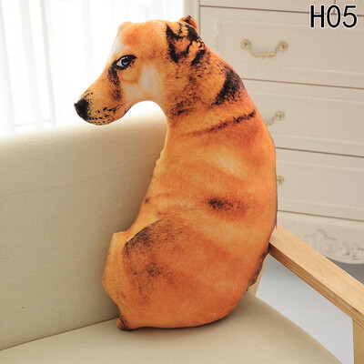 

3D Dogsheepdog Husky Wolf Throw Pillow Cushion Plush Doll Toy Gift 196" SKY