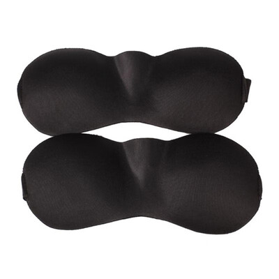 

2x 3D Foam Eye Mask with Ear Plugs Travel Set for Sleeping Work Study