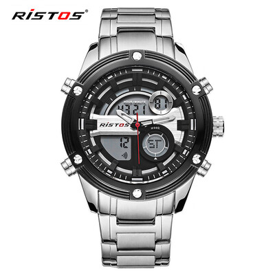 

Watch mens steel belt fashion sports multi-function electronic watch mens watch a generation of hair 9340