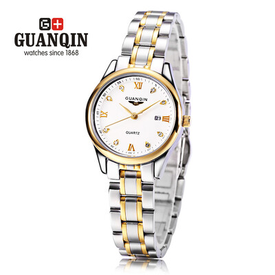 

GUANQIN GQ80007 - 1A Women Quartz Watch Calendar Female Wristwatch