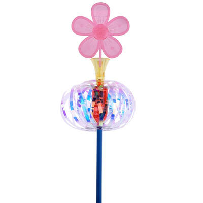 

20pcs Multicolor Bubble-Shaped Sparkling Spindle Wand Kids Novelty Toy Gift