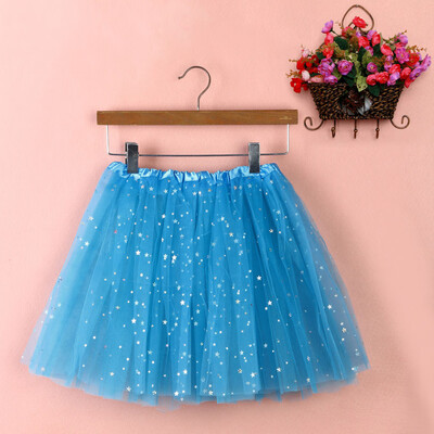 

Roseonmyhand Womens Pleated Gauze Short Skirt Adult Tutu Dancing Skirt