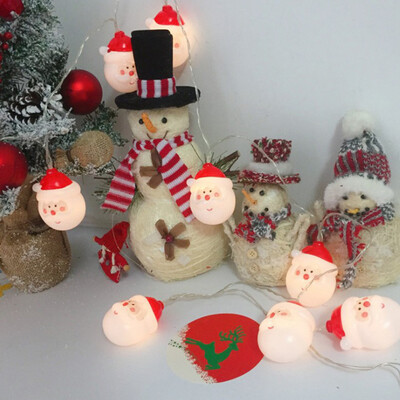 

Tailored 20LED Santa Clausli Ghts Christmas Series Holiday Lights Decorative Lights