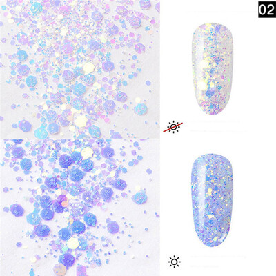 

Toponeto Optical Chameleon Mirror Powder DIY Dust Nail Art Glitter Chrome Pigment