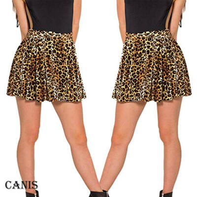 

US Women Polyester Tennis High Waist Plaid Skater Pleated ShortMini Skirt Dress