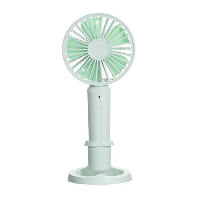 

Mini Portable USB Rechargeable Aromatherapy Handheld Electric Fan Phone Holder