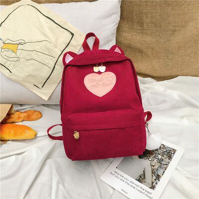 

Guzhu Mild GirlsBookbags Han Edition Harajuku Uzzang University Mori Departments shoulder bags