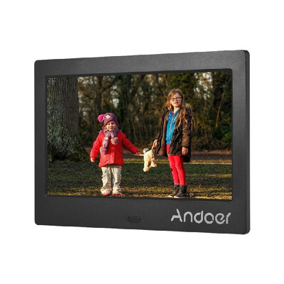 

Andoer 7 Inch IPS HD Screen 1024600 Digital Photo Frame Digital Album Support Music Video Playing Clock Alarm Calender Functions
