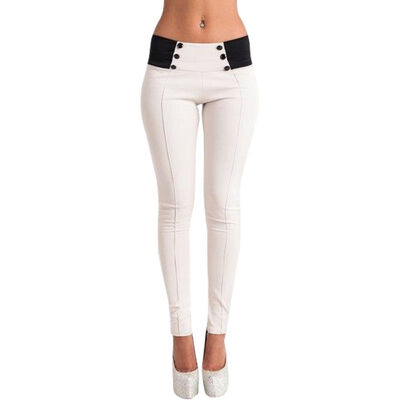 

Jlong New Candy Colors Fashion Women Slim Pencil Pants Casual Skinny Stretch Leggings Trousers z1