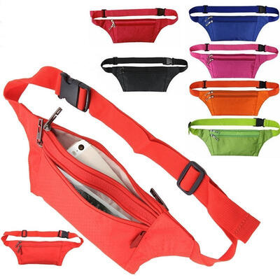

Waist Fanny Pack Belt Bag Pouch Travel Sport Hip Purse Mens Womens