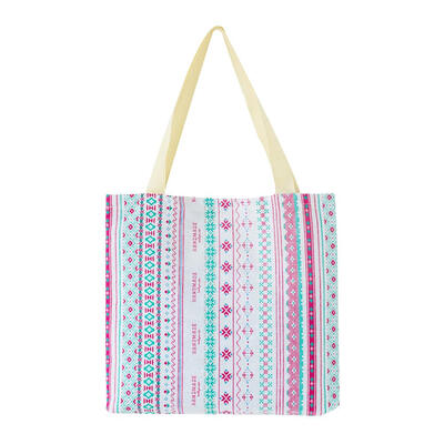 

Large Capacity Fashion Simple Lunch Box Storage Bag Tote Washable Bag Pouch