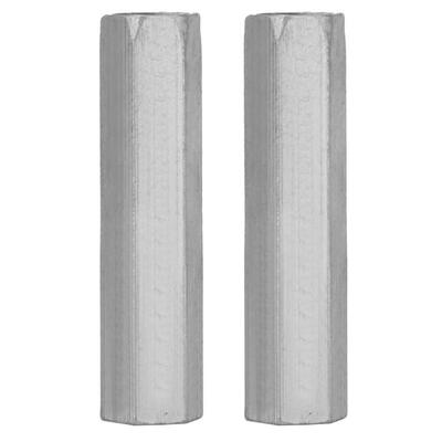 

Greensen 2pcs Zinc Plated Steel M1060 Long Hex Nut Hexagonal Thread Nut Threaded Fasteners