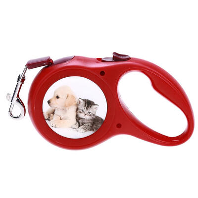 

Flexible Dog Puppy Lead Leashes Automatic Retractable Traction Rope