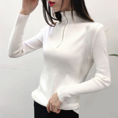 

Womens Winter Warm Knitwear Jumper Turtleneck Pullover Slim Fit Sweater Tops