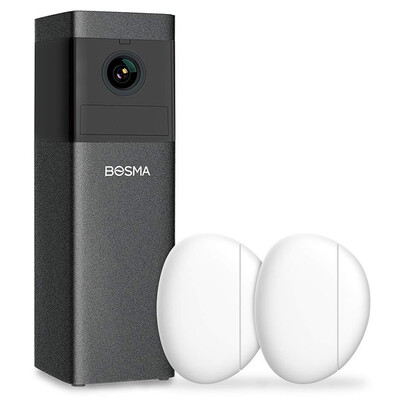 

BOSMA X1 Indoor Security Camera 1080P HD IP Surveillance System with Siren Alarm Color Night Vision 2-Way Audio PIR Motion Sou