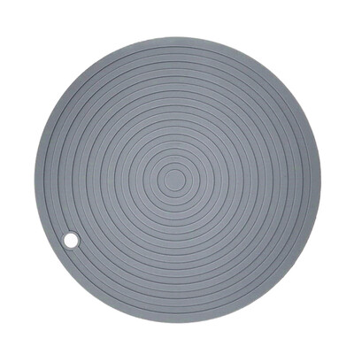 

Toponeto Silicone Non-Slip Mat Bowl Coaster Square Table Placemat Kitchen Anti-hot Pad