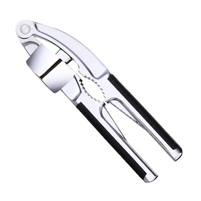 

Toponeto New Stainless Steel Kitchen Tool Gadget Ginger Garlic Press Nut Cracker Crusher